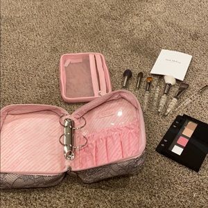 Trish McEvoy makeup planner with 6 brush plus more